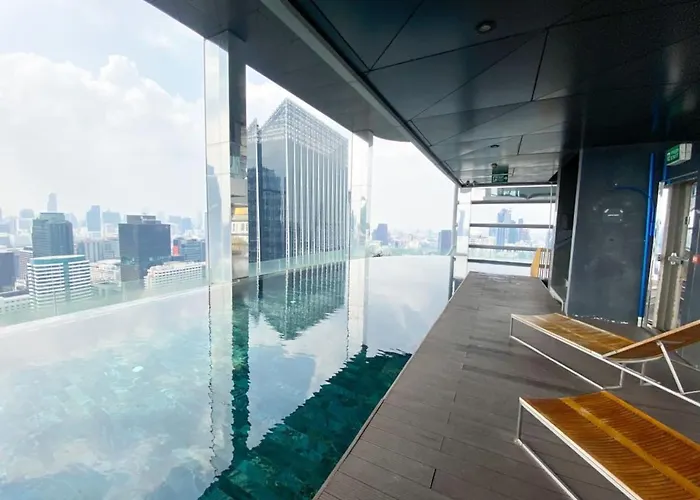 Upscale Skyview 1Br - Ultra Fast Wifi - Chitlom