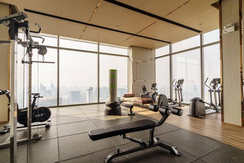 Luxury 2 Bedrooms Checkin 24h Infinity Pool 360 Bangkok