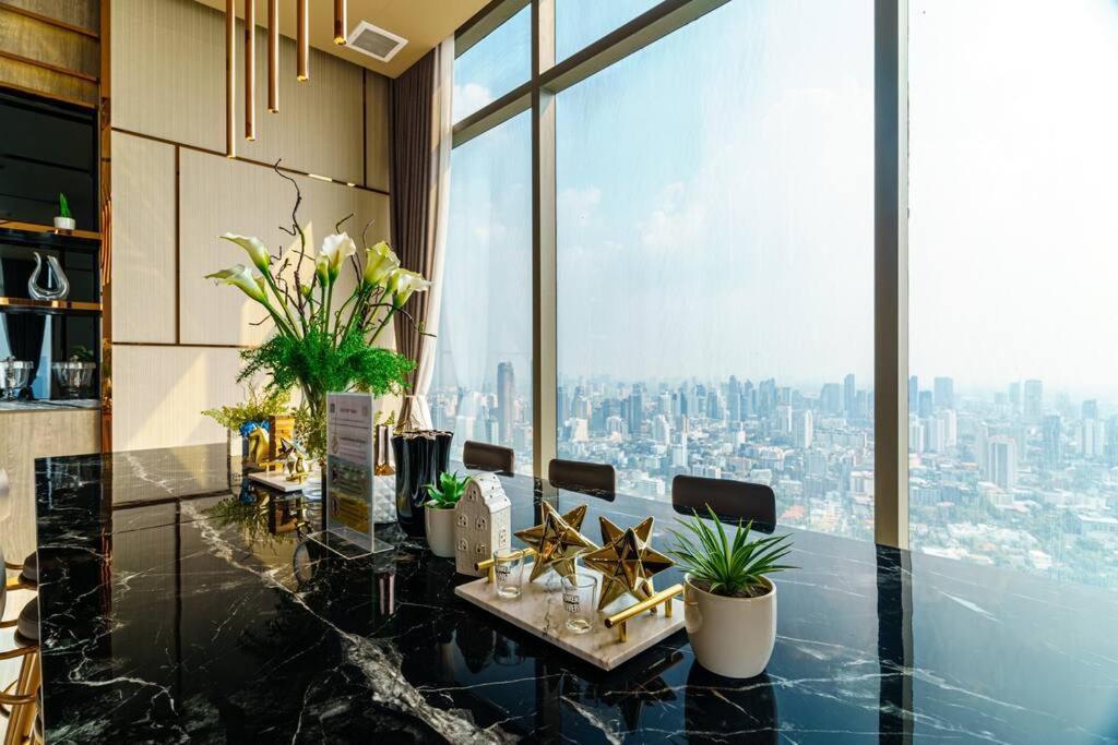 Apartment Luxury 2 Bedrooms Checkin 24h Infinity Pool 360 Bangkok