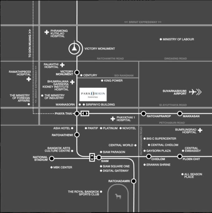 Apartment Arl Skytrain Phayathai *