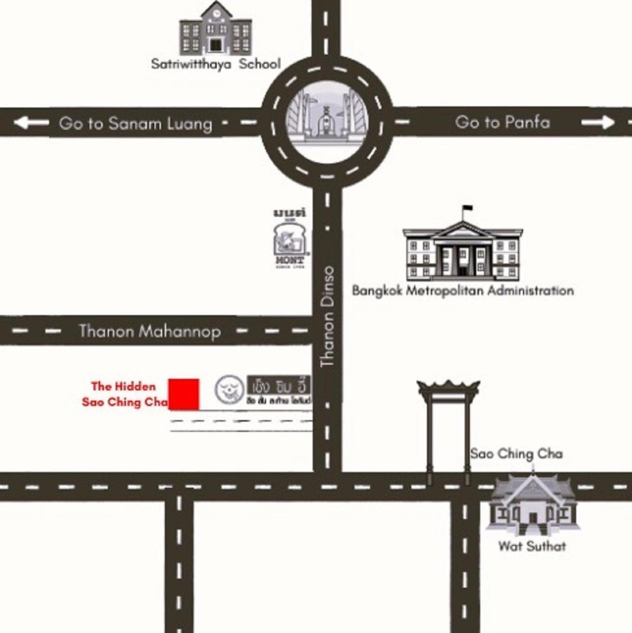 Go Sao Chingcha - โกอินน์ เสาชิงช้า Appartement *