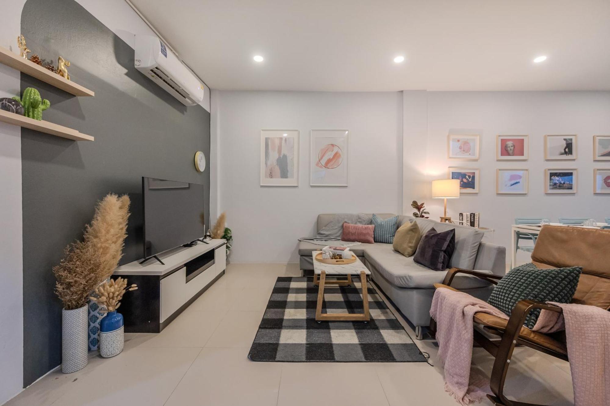 Vakantiehuis Rb01 Chatuchak, Netflix, Speednet, Bts,mrt, 10pax Bangkok