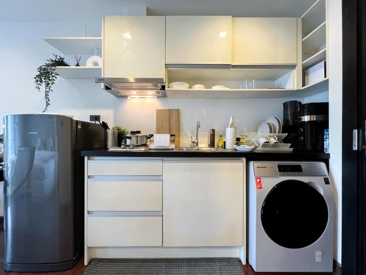 Modern Cityscape1br - Ultra Fast Wifi - Bts On Nut Bangkok