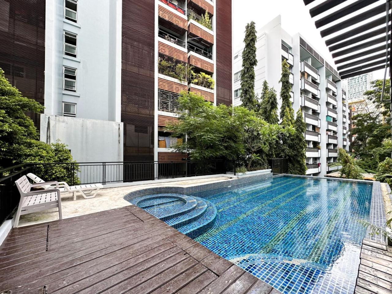 Apartment Modern Cityscape1br - Ultra Fast Wifi - Bts On Nut Bangkok