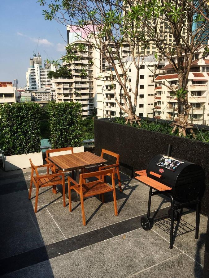 Downtown Near Asok Bts Mrt Terminal 21 Rooftop Pool & Gym Bangkok