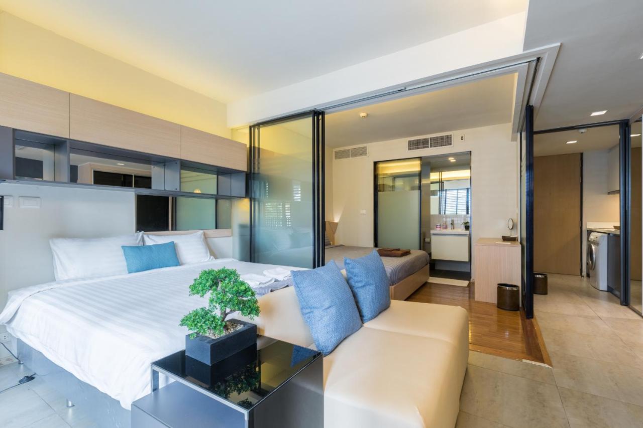 Stylish ,2beds, Free Wi-fi,netflix, Bts Asok, Sukhumvit Pangsapuri Bangkok