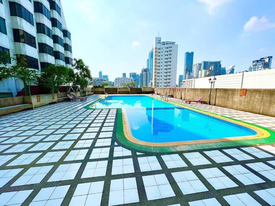 Selfcheckin Omni Tower Sukhumvit4 Nana Asoke Bts Mrt Hispeed Wifi Pool&gym Appartement