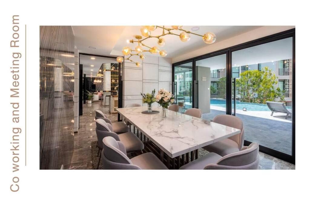 Apartment Maxxi Prime Ratchada - Sutthisan Near Jodfair Market *