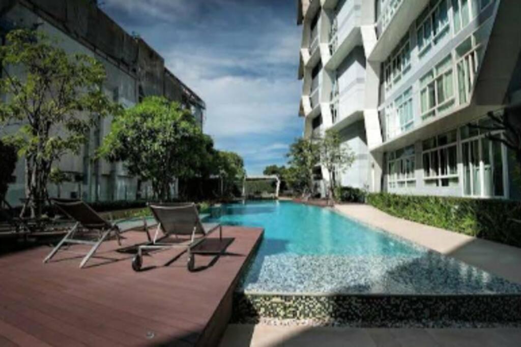 Appartement High-class 2bed Skyview Just 1-step From Bts Onnut Bangkok