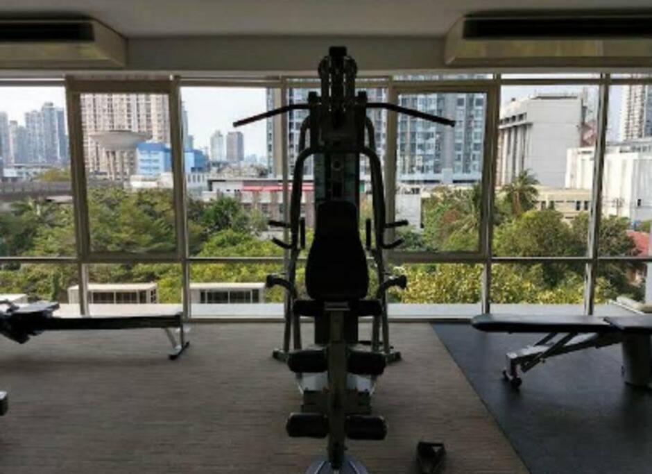 High-class 2bed Skyview Just 1-step From Bts Onnut Appartement Bangkok