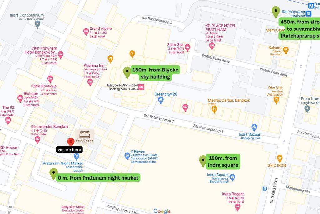 Apartment Discoveryhome4 At Pratunammarket