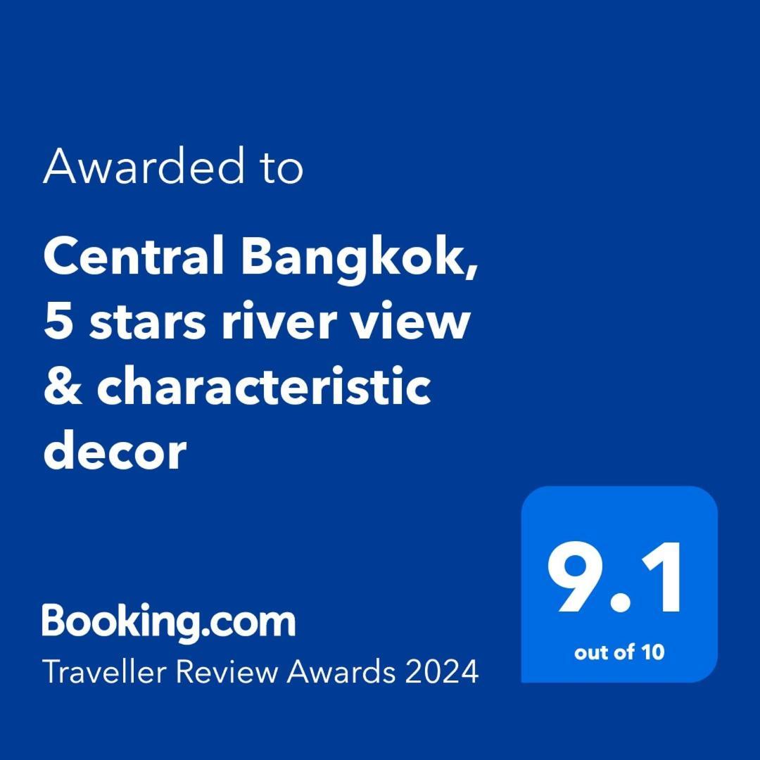 Bangkok, 5 Stars River View & Characteristic Decor Apartment