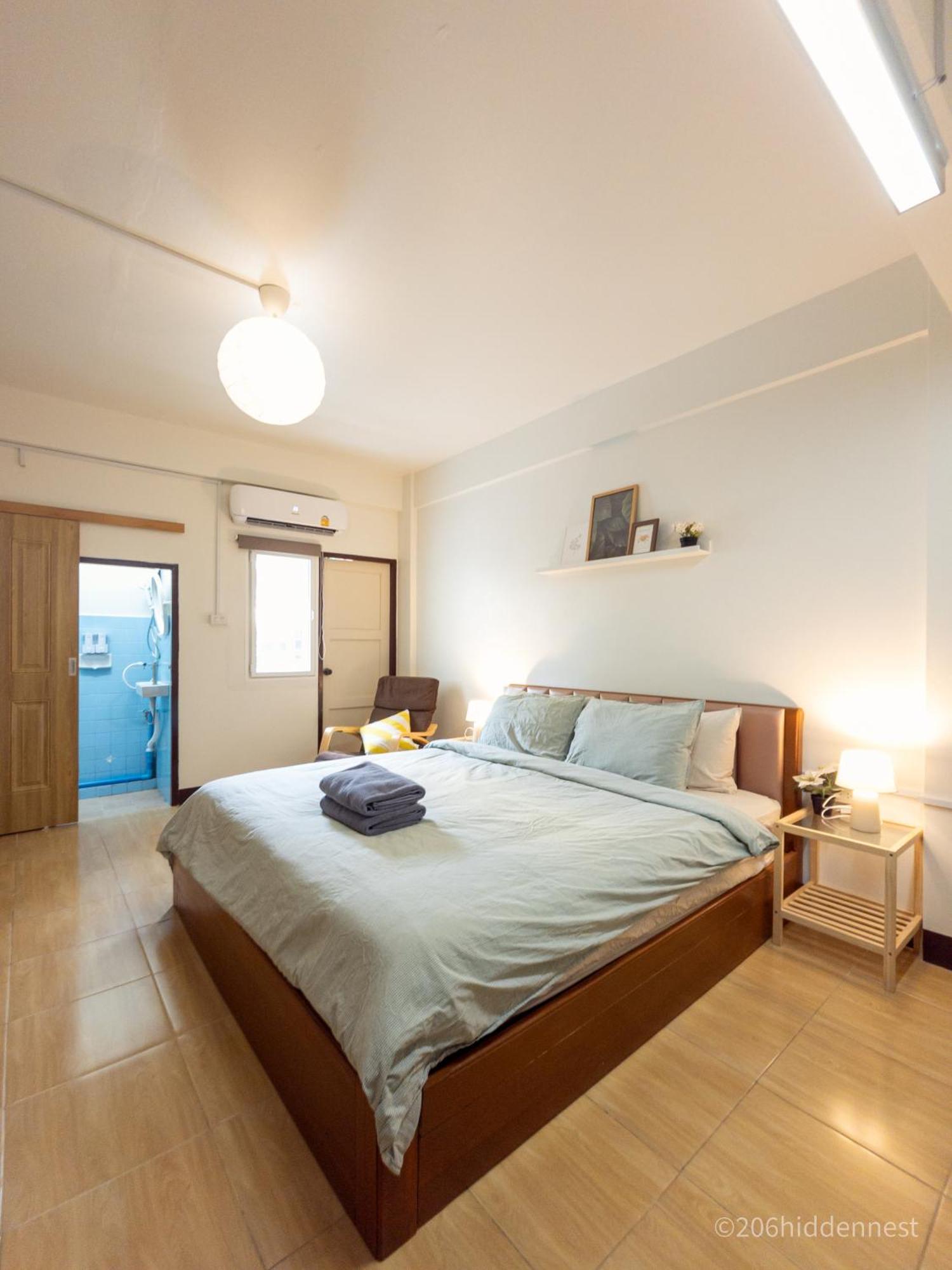 206hiddennest, Local With Street Food Only 15 Min Walk To Skytrain * Bangkok