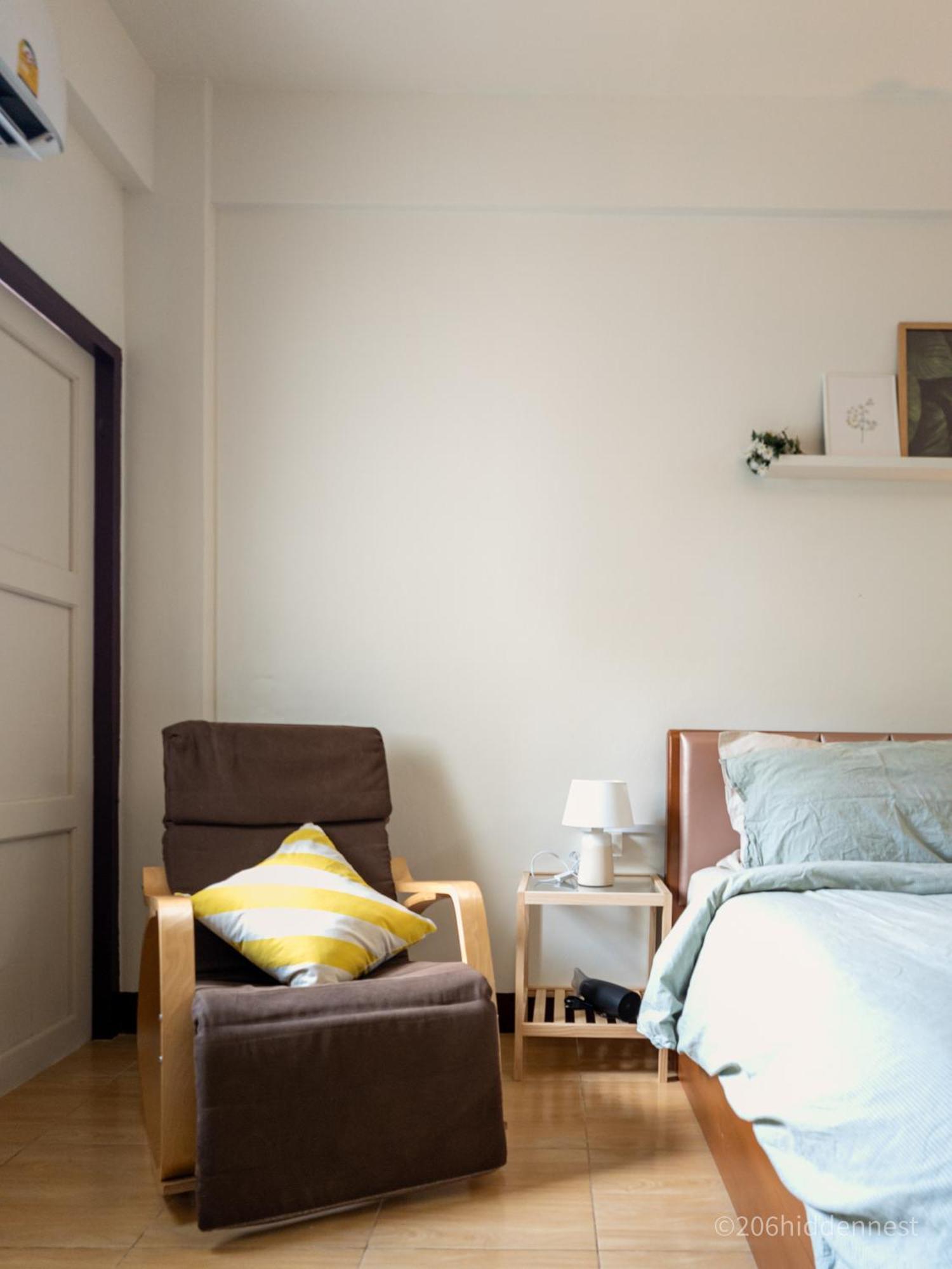 206hiddennest, Local With Street Food Only 15 Min Walk To Skytrain *