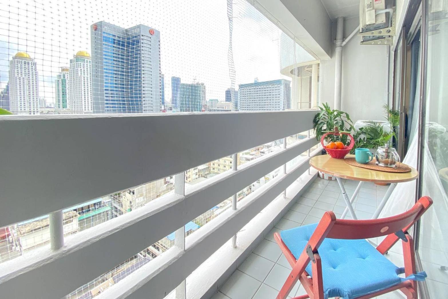 Cozy 1br Walk To Bts And Airport Rail Link Close To Malls T *
