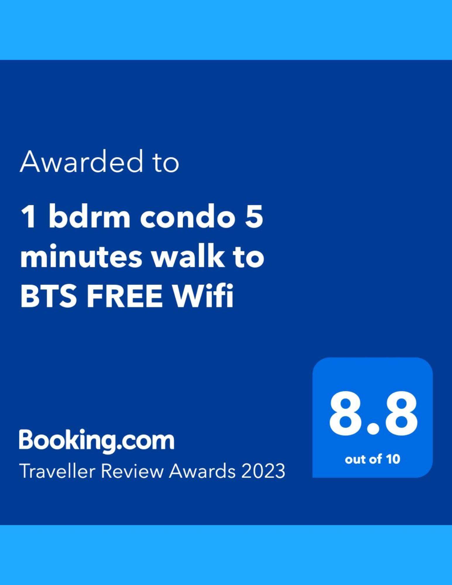 1br 5 Min To Bts 1000mbps Fiber Wi-fi Bangkok