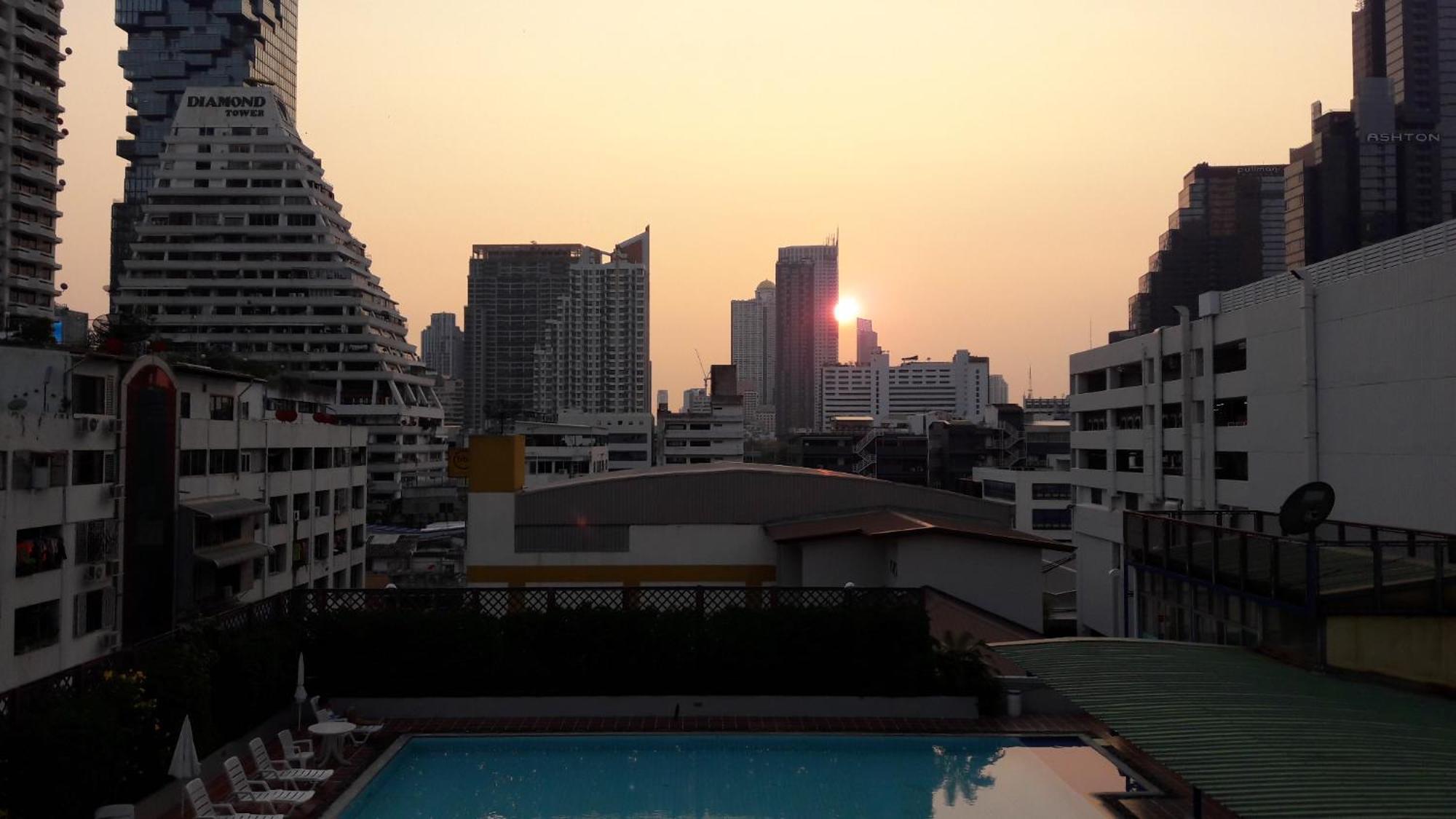 Panoramic View At Silom *