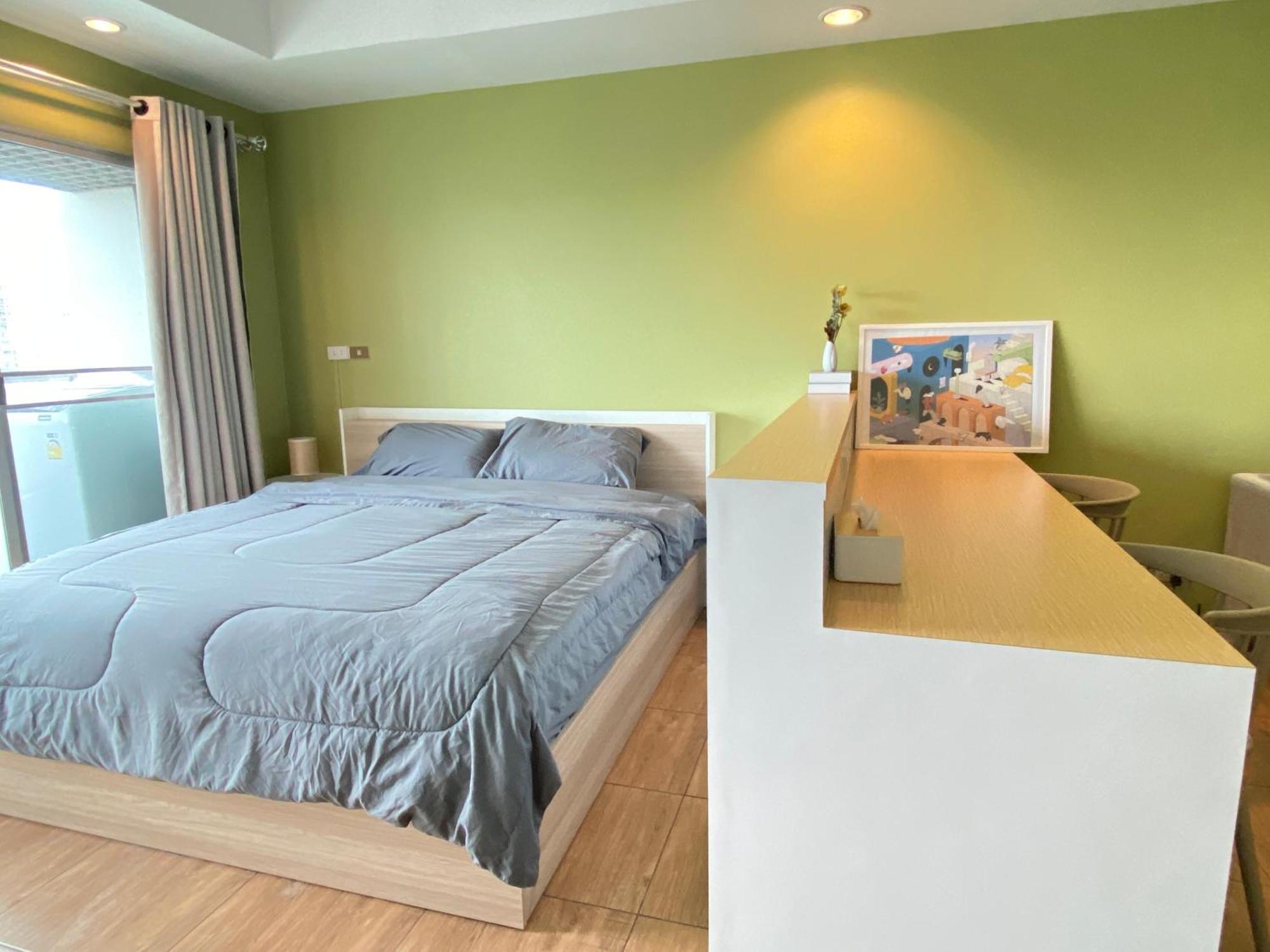 Apartment Baan Nonzee Kingsize Bed Big In Sathorn