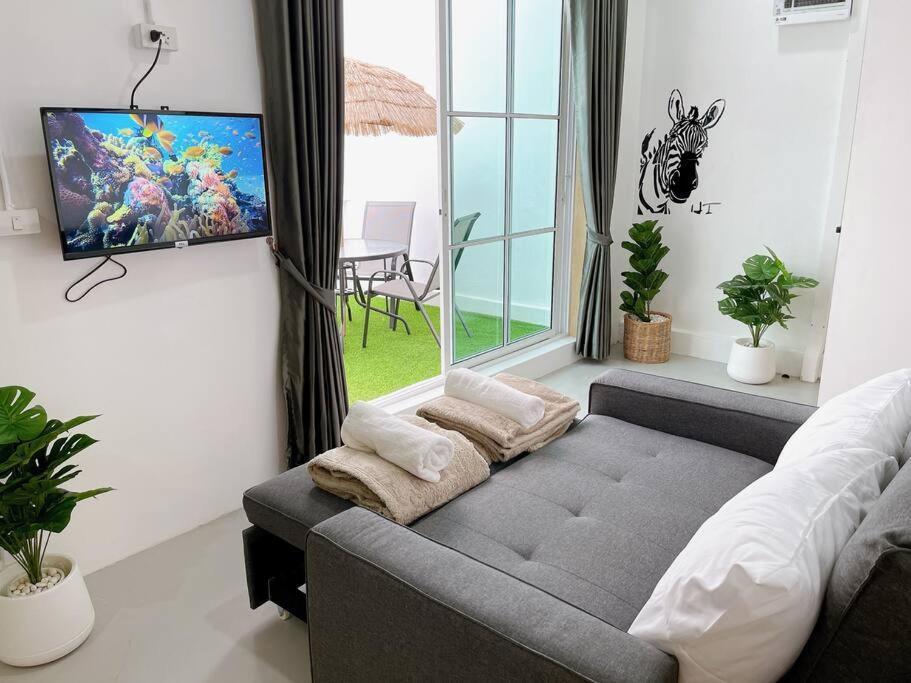 Apartment Relax Private Terrace&cozy Br,near Grand Palace Bangkok