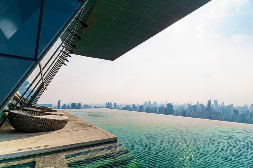 Apartment Luxury 2 Bedrooms Checkin 24h Infinity Pool 360 Bangkok