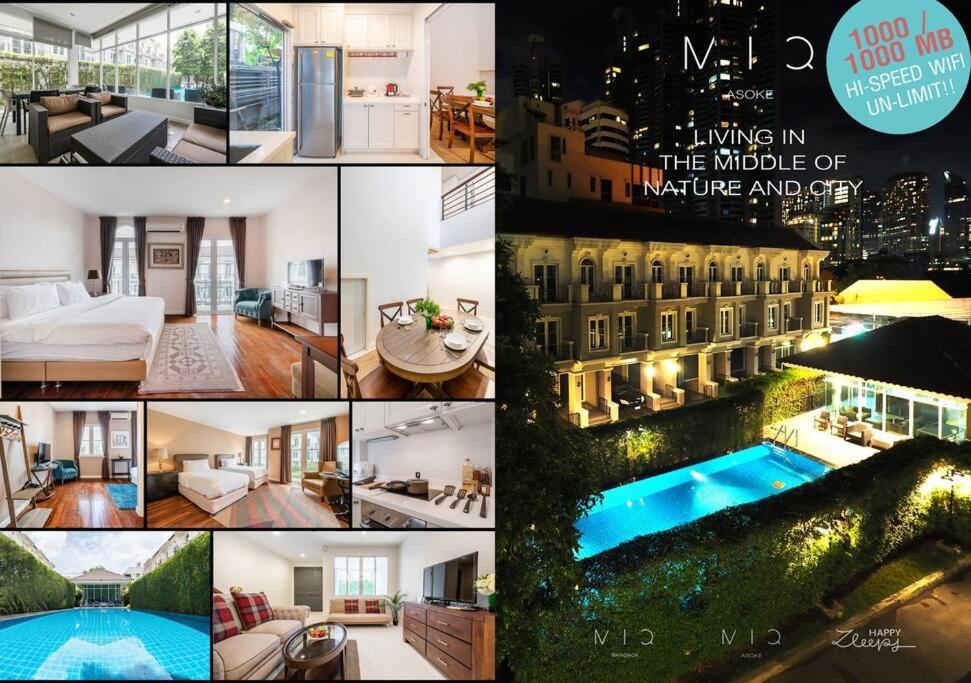 Miq_home403/asok Bts/resort Pool/9pax/1000mbwifi Villa