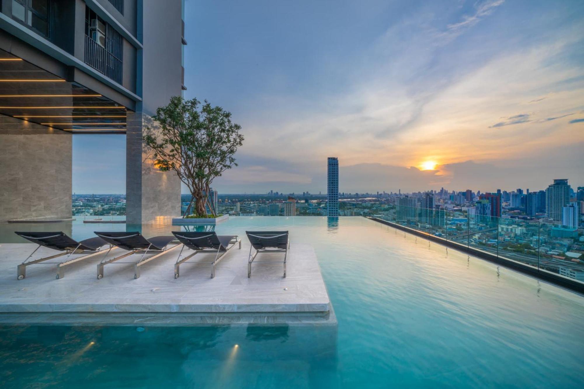 Modern Nr Bts Onnut Wifi Appartement Bangkok