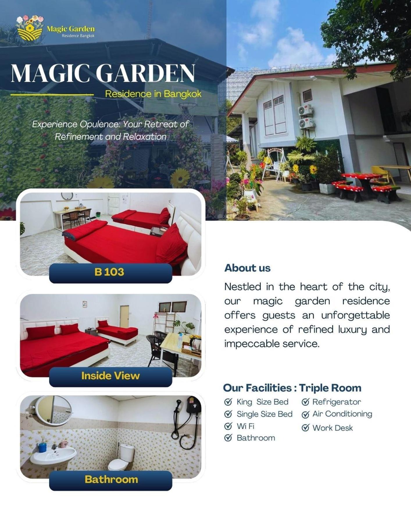 Homestay Magic Garden Bangkok