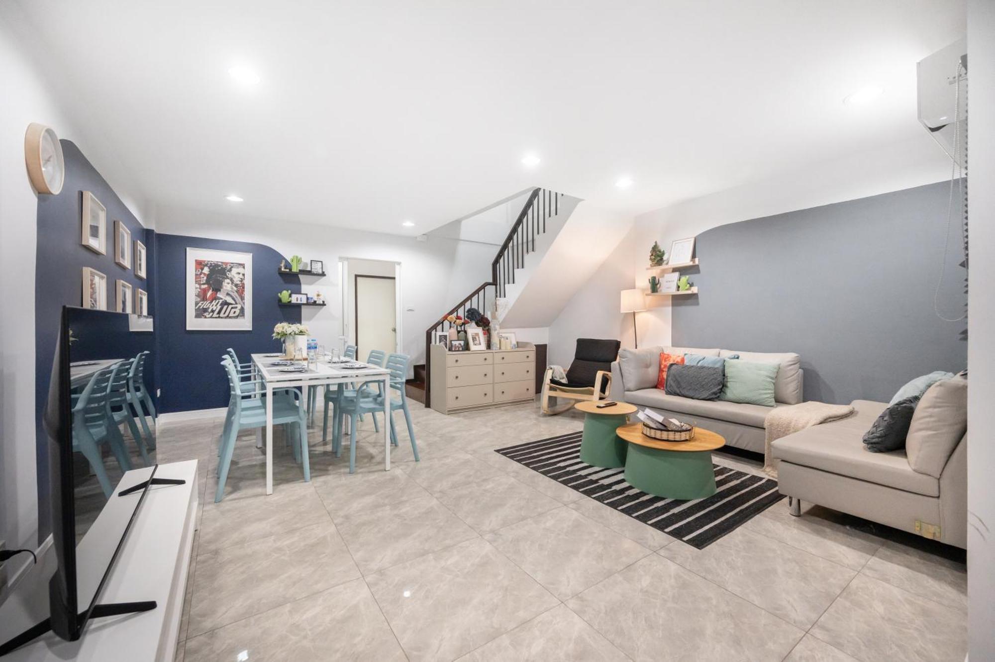 Cozyhouse,near To Btsonnut,10 Guests Apartment Bangkok
