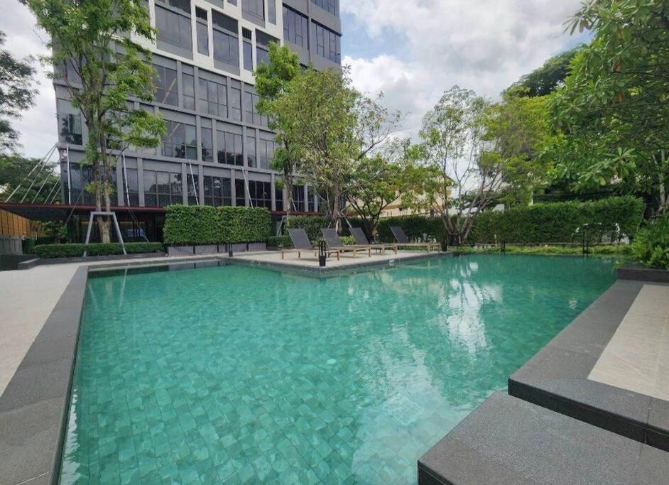 S87-7052 Bts Onnut High Floor Gym Swim Good View Pangsapuri Bangkok