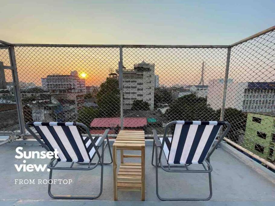 Fl4 Entire Apartment,2br,balcony,5min To Khaosan Apartment Bangkok