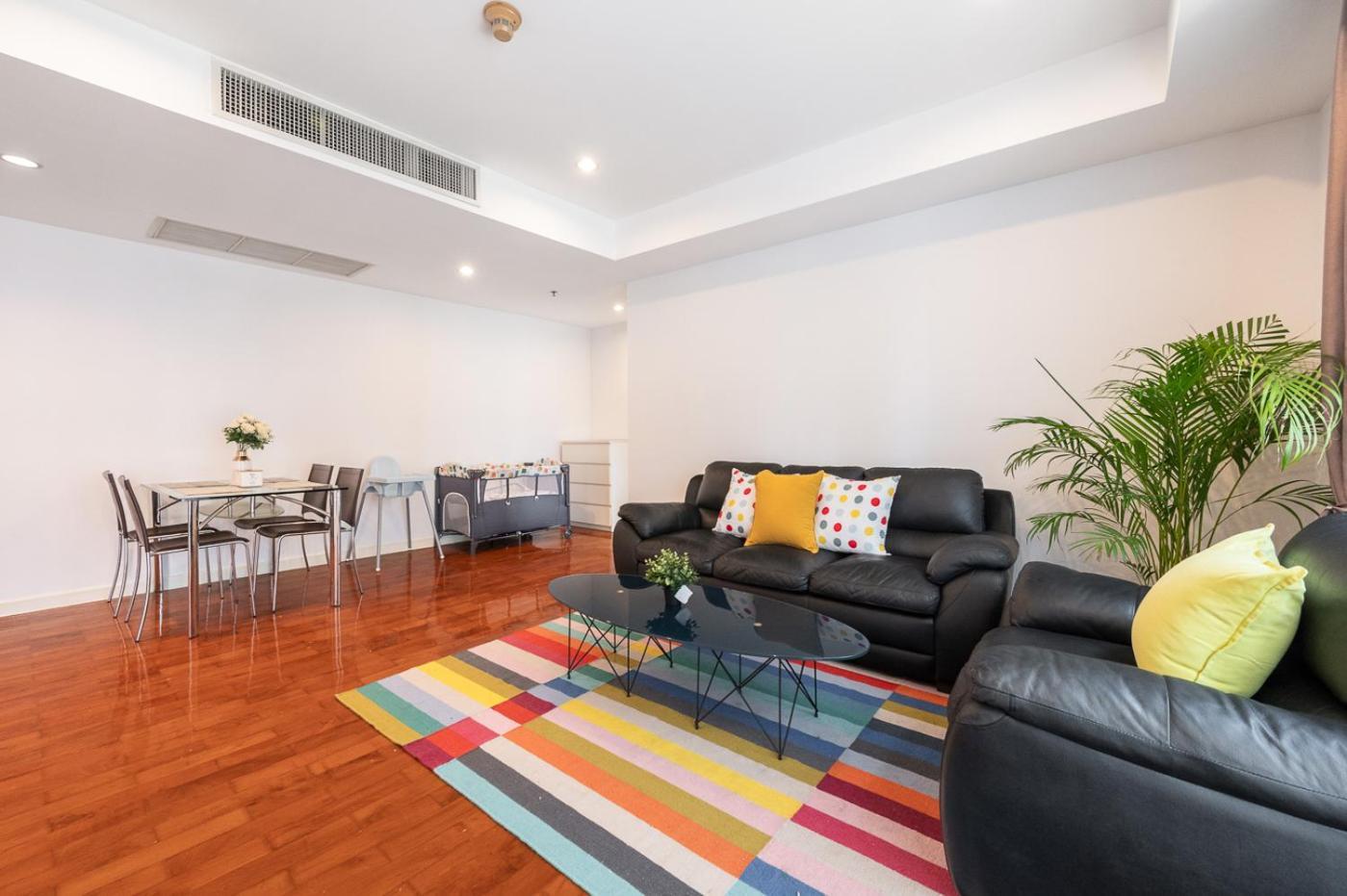Apartment Bts Phromphong Sukhumvit 24 Family 2 Bedroom 2 Bathroom *