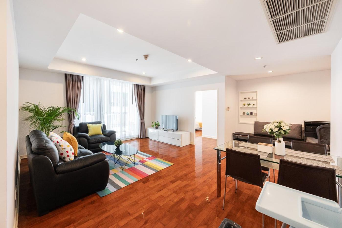 Bts Phromphong Sukhumvit 24 Family 2 Bedroom 2 Bathroom Apartment Bangkok