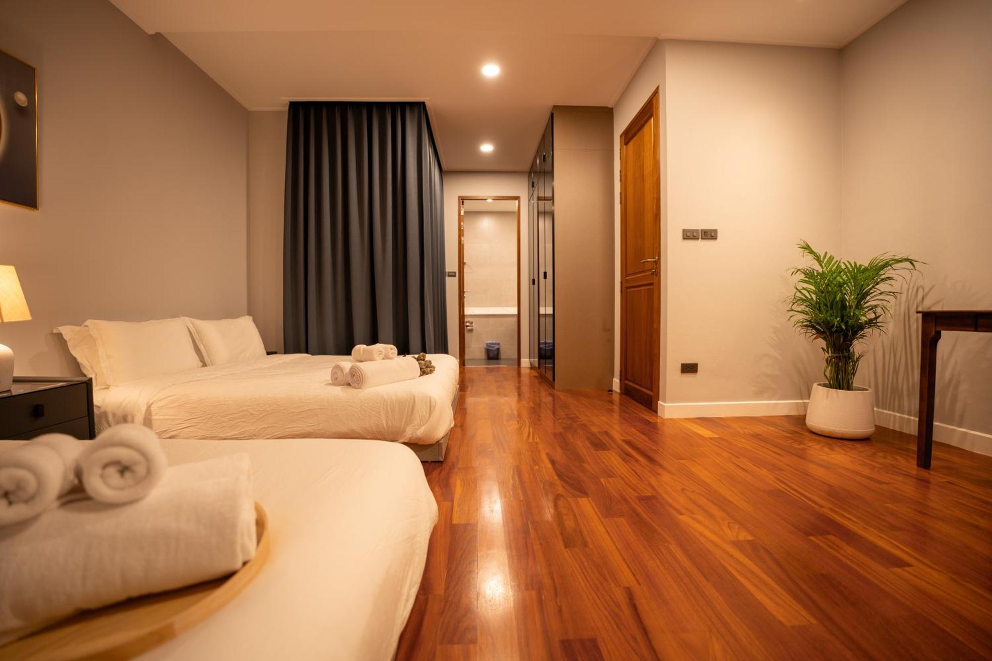 Villa 944summer Villa曼谷中心asok&tong Lor800海天别墅 *