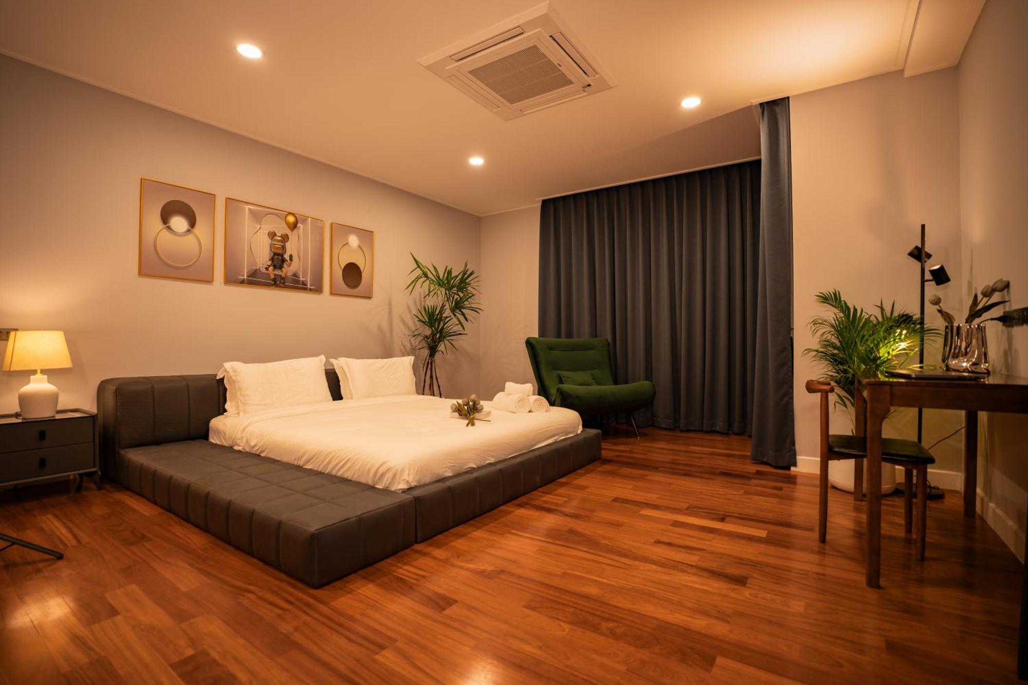 944summer Villa曼谷中心asok&tong Lor800海天别墅 Villa *