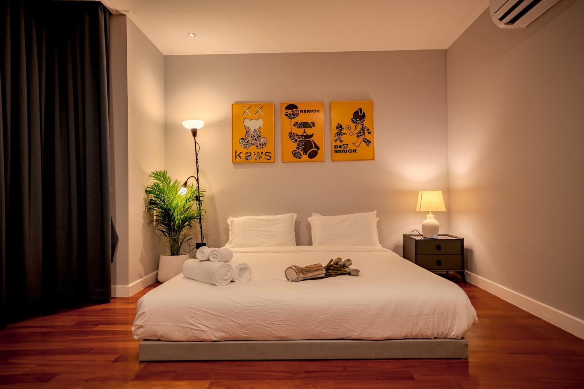 944summer Villa曼谷中心asok&tong Lor800海天别墅 Villa