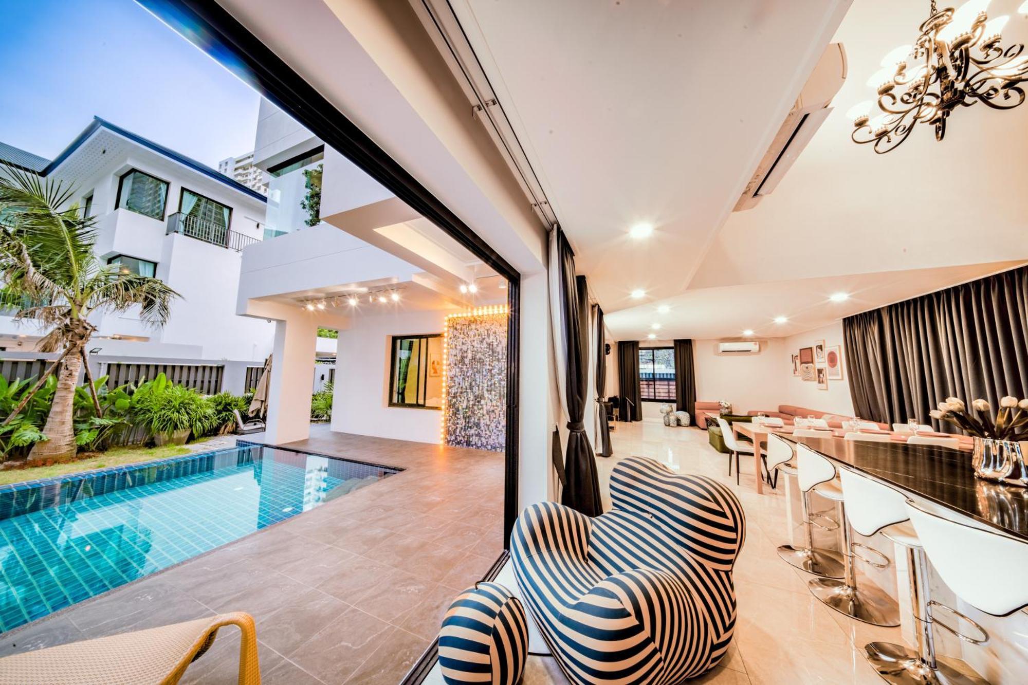 944summer Villa曼谷中心asok&tong Lor800海天别墅 Bangkok
