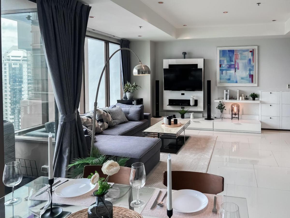 The Grand Penthouse 2br Ultra Fast Wifi Sukhumvit Rumah percutian Bangkok