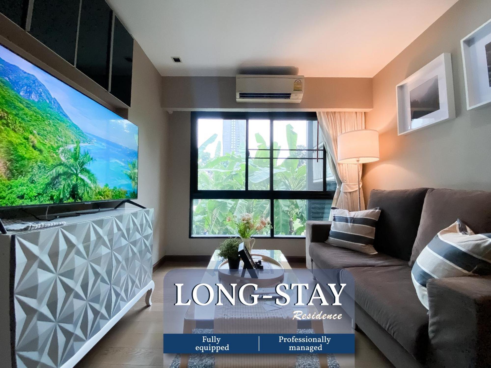 Tropical Paradise 1br - Ultra Fast Wifi - Thong Lo Apartment