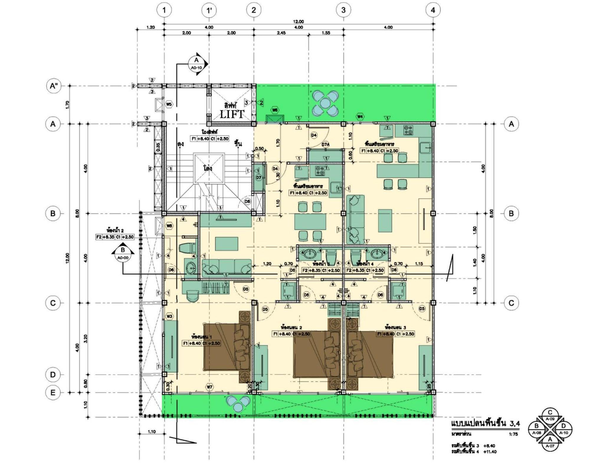 Apartment New Ekamai Thonglor Luxury Near 711, Bts, Mall *