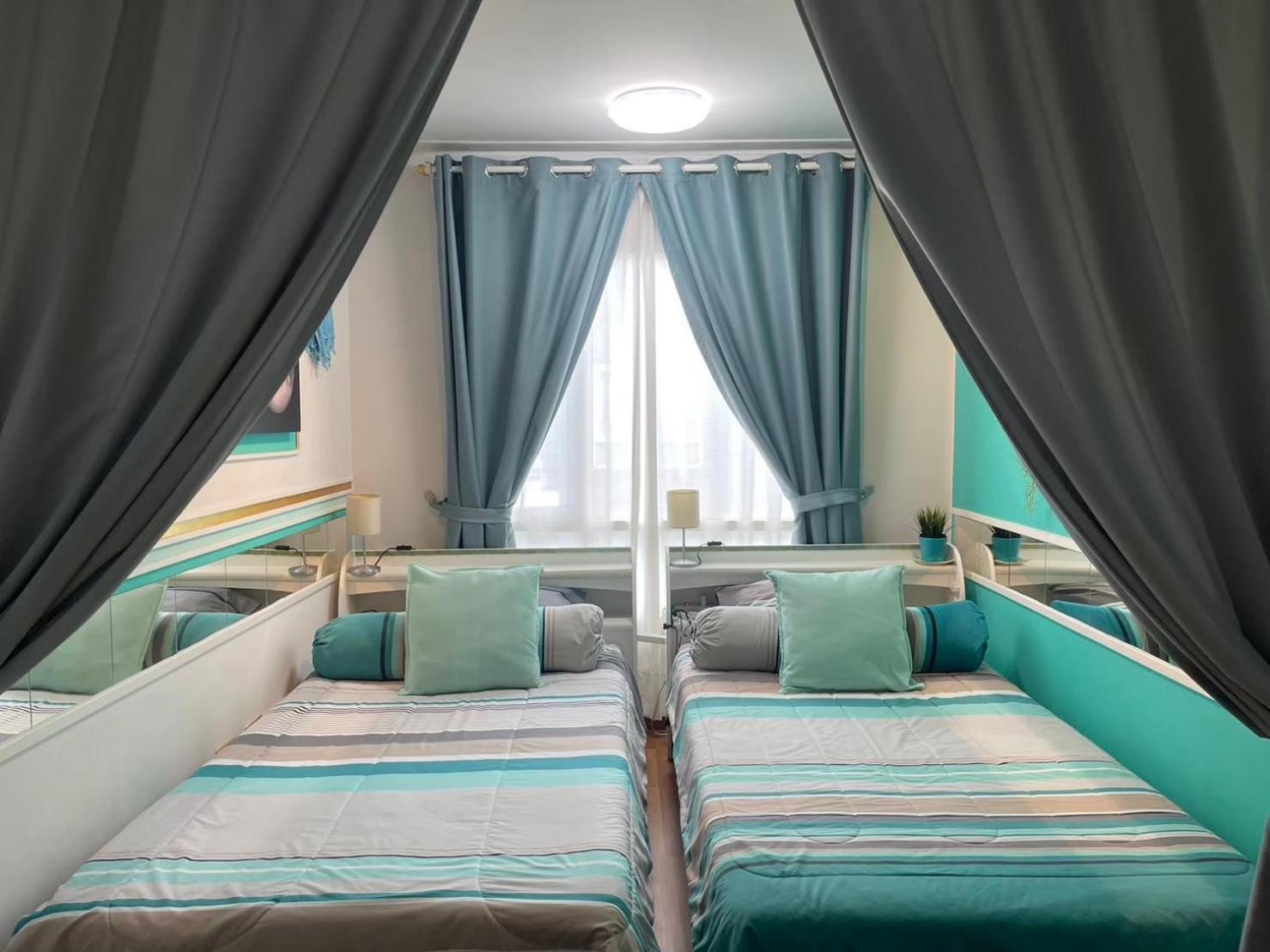 White Turquoise Apartment Bangkok