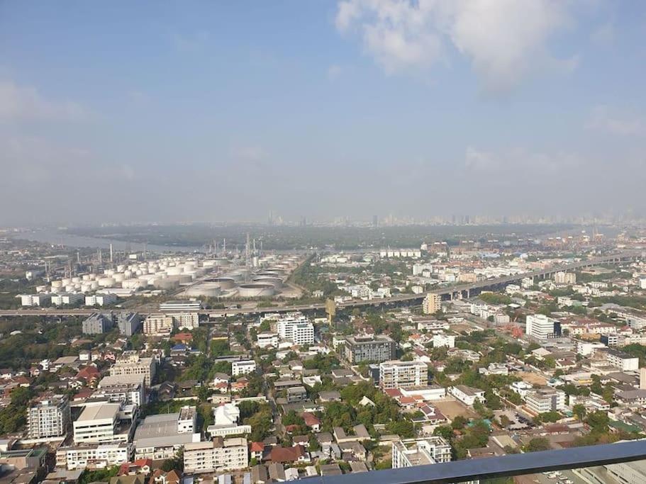 Apartment Luxury 29 Floor Pool Sky View King Bed Coworking Bts Bangkok