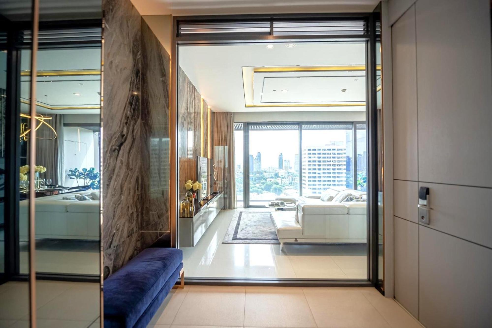 Apartment 1million Dollar Super Luxury Property With Amazing Sky Pool And Facilities *