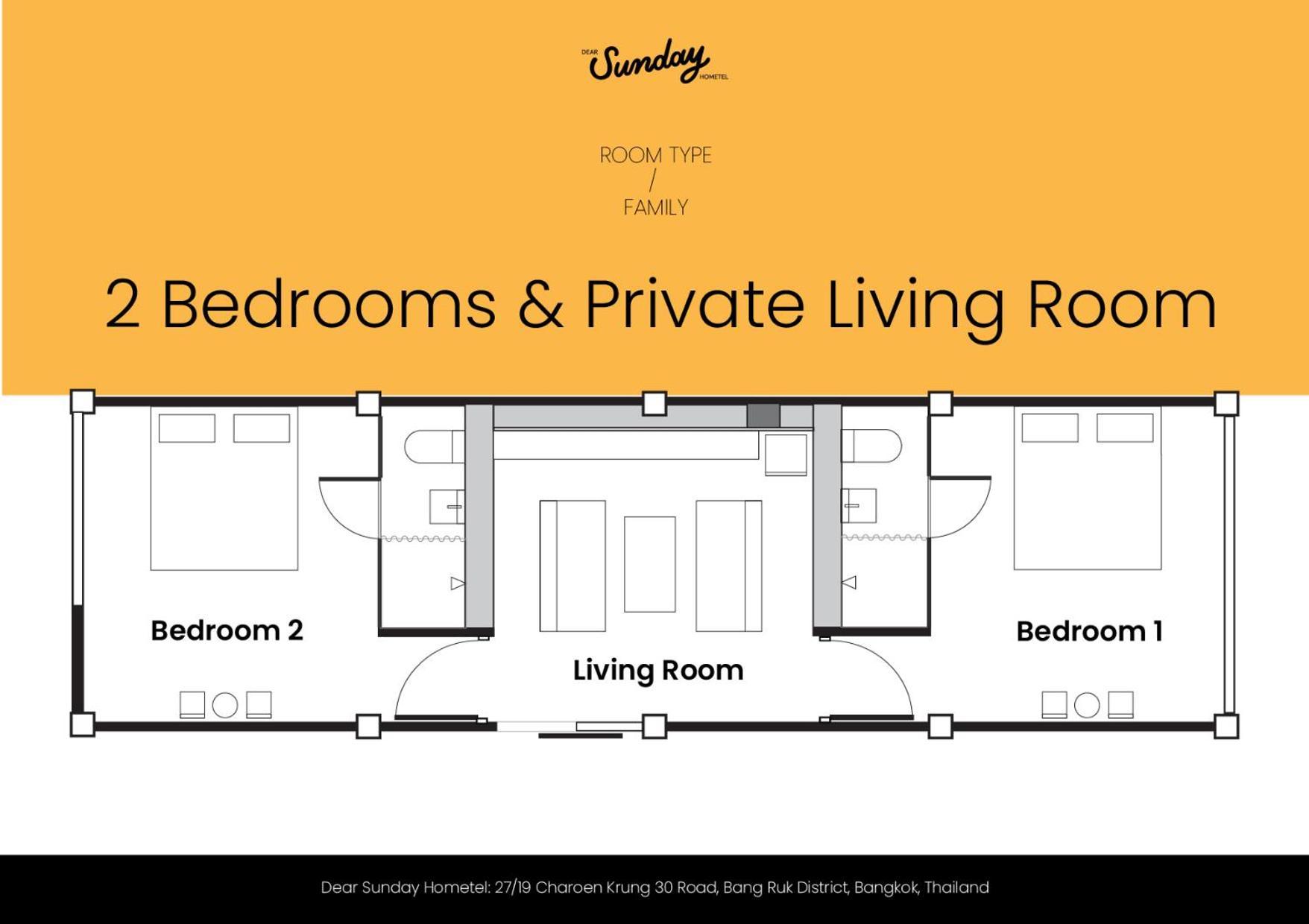 Dear Sunday Hometel Apartment Bangkok