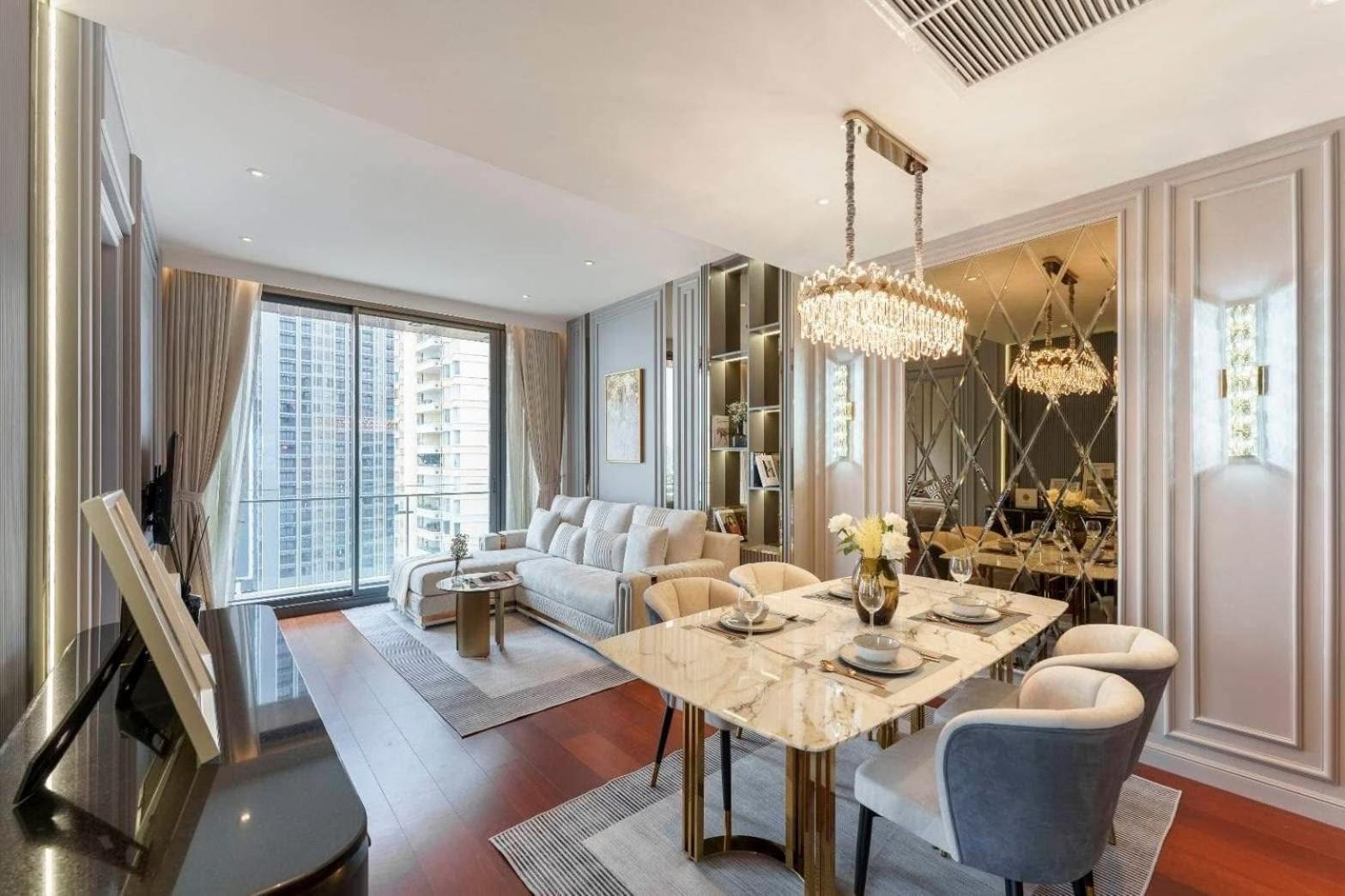 Prime Area Super Cozy Luxury 2 Bedroom Thonglor Bts Apartment