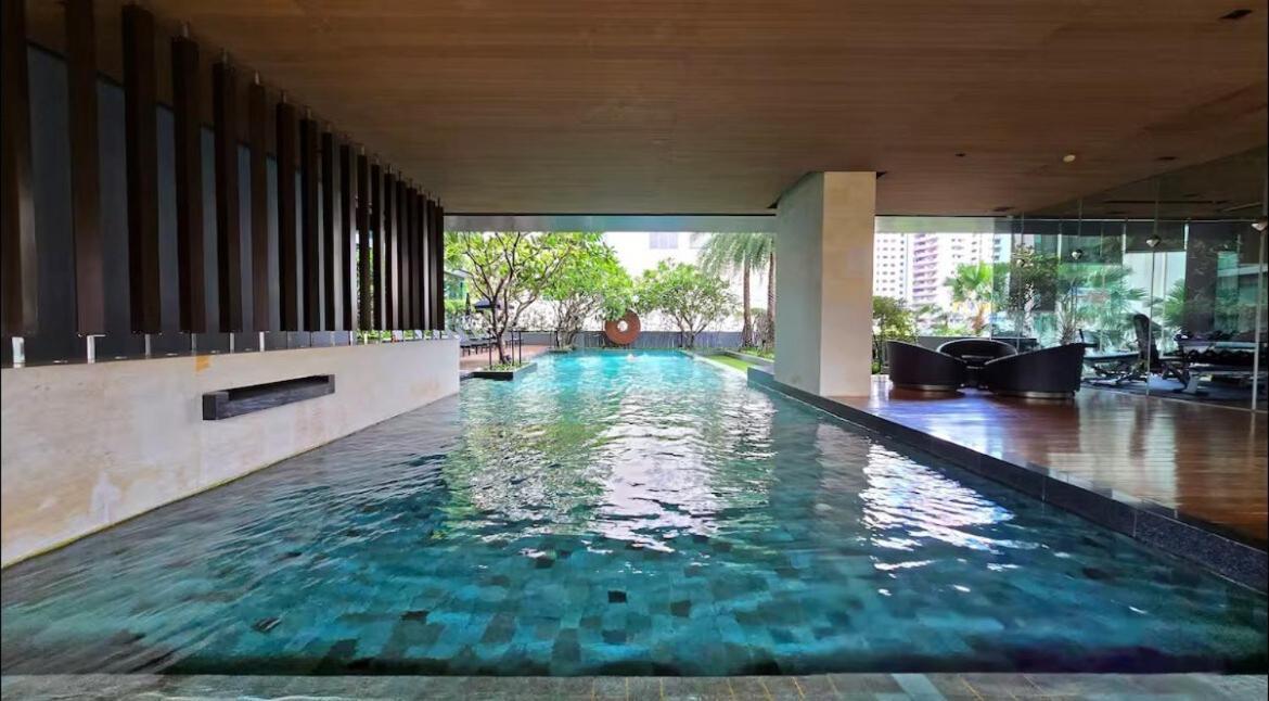 Modern Luxury 55 Sqm Highfloor View Asok Apartment *