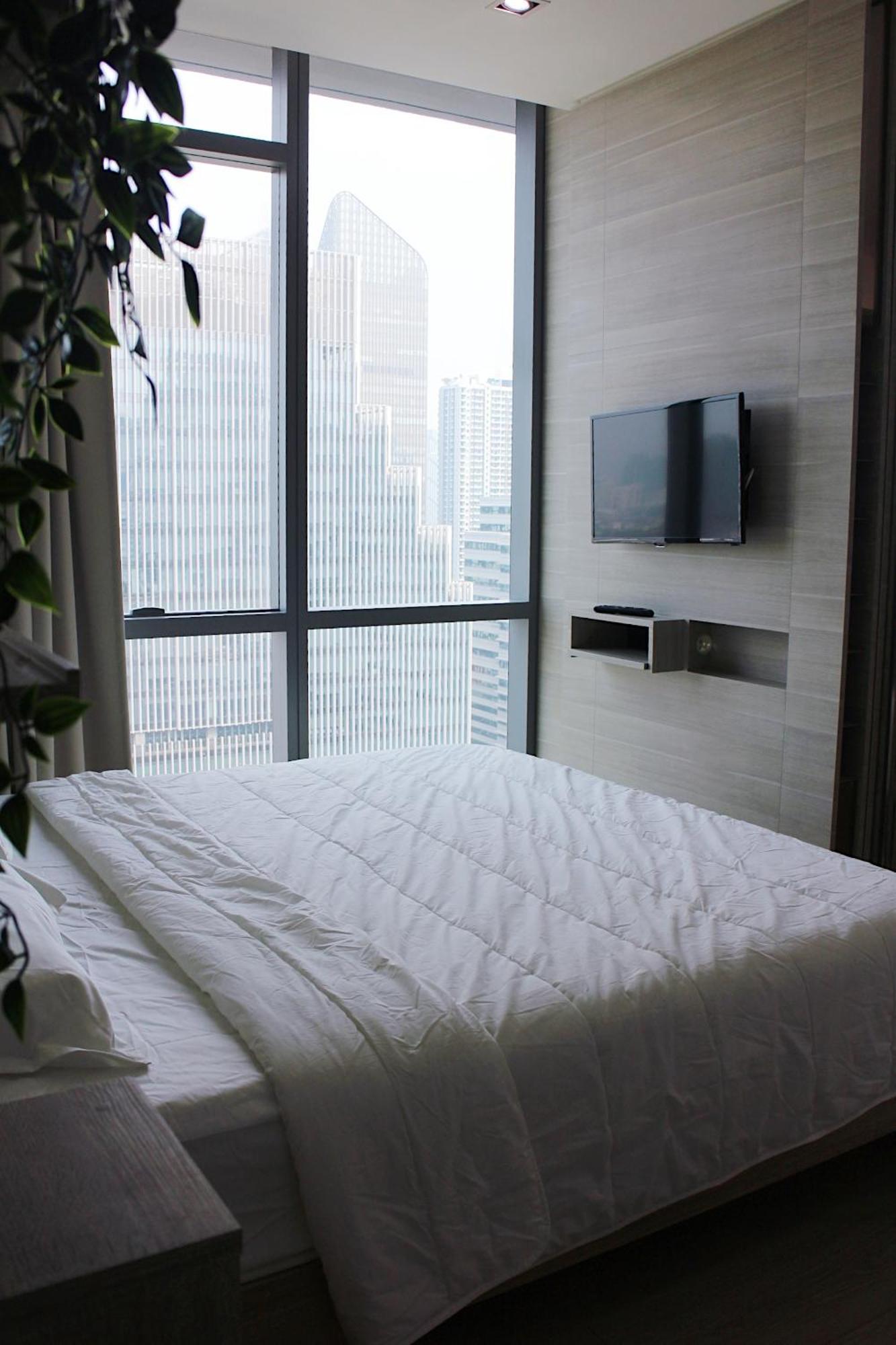 Modern Luxury 55 Sqm Highfloor View Asok Apartment Bangkok
