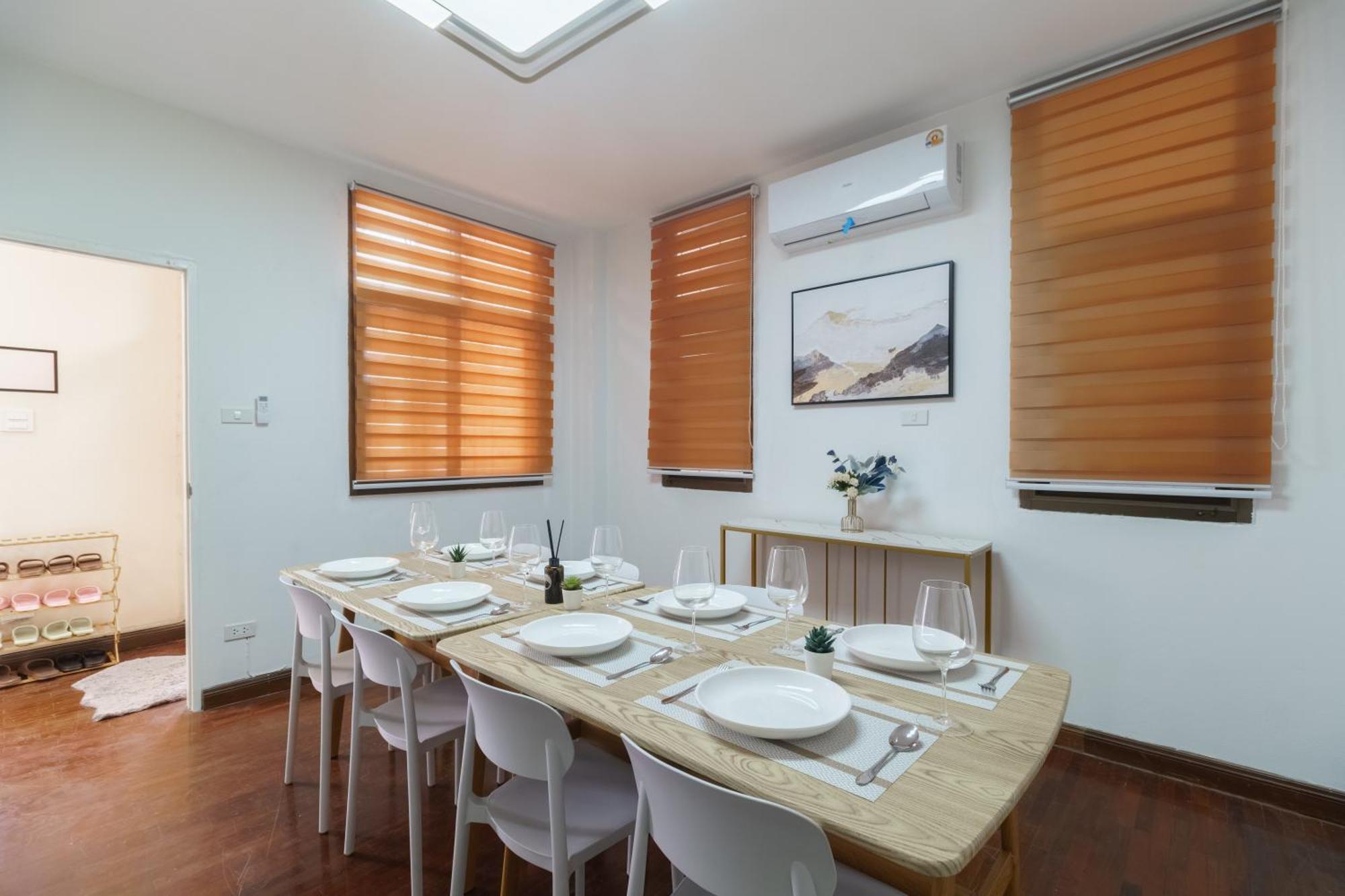 Holiday home Charming 3-storey House Near Bts Onnut Station *