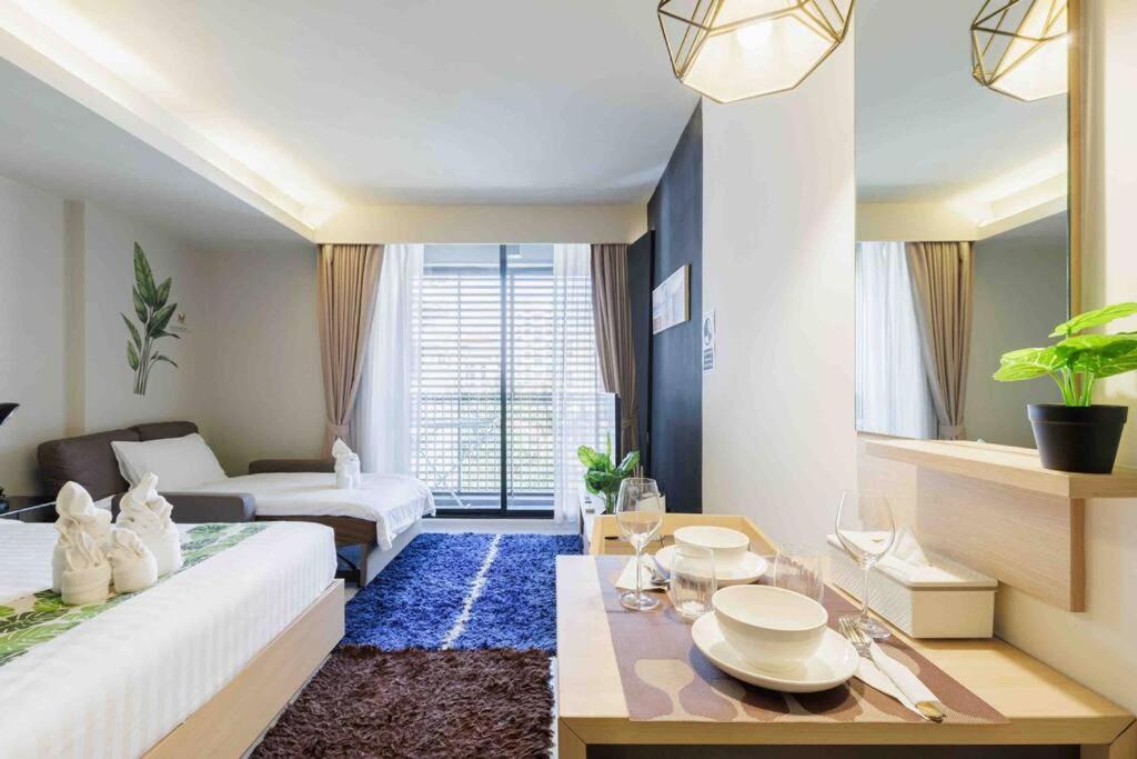 Stylish Bedroom, Bts Asok, Sukhumvit Appartement