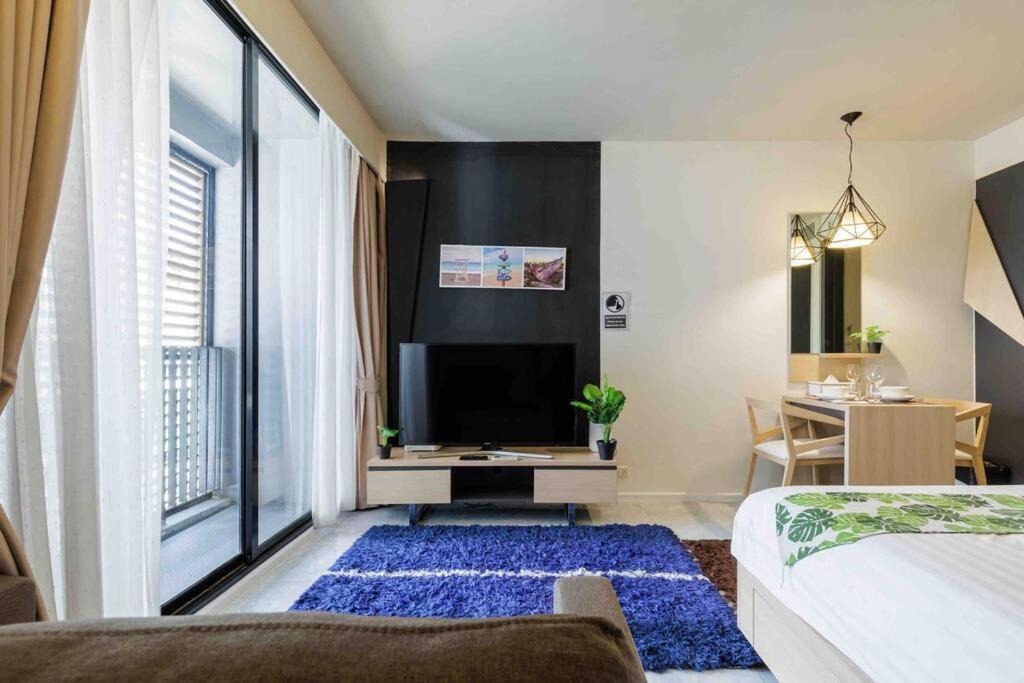 Appartement Stylish Bedroom, Bts Asok, Sukhumvit