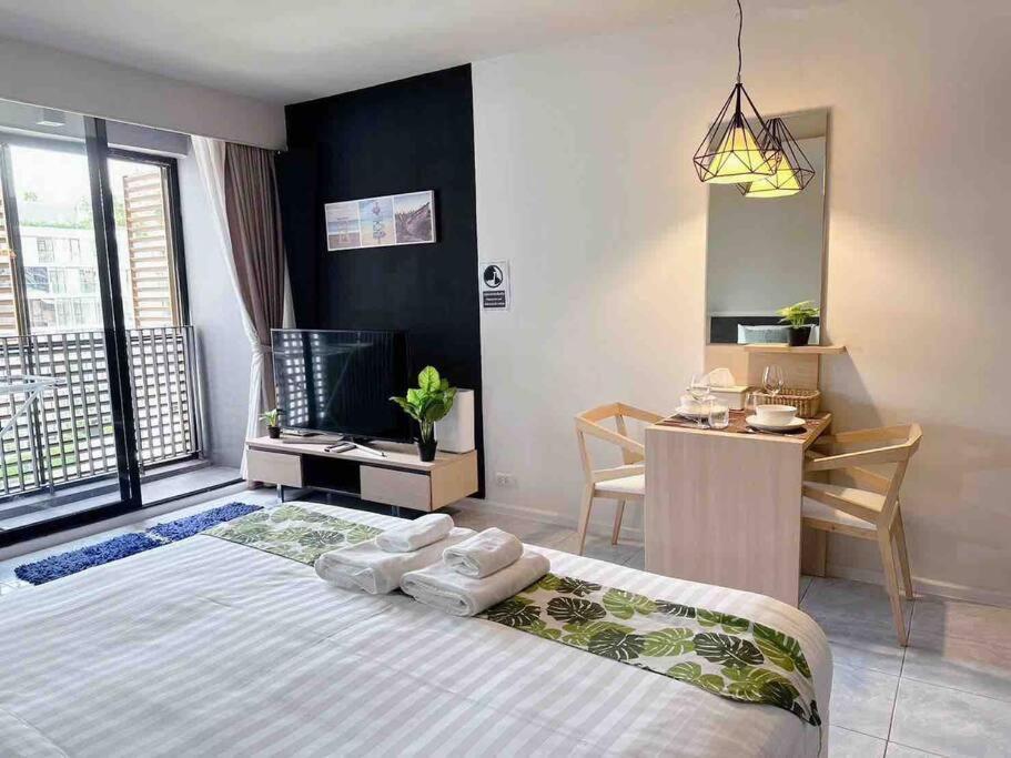 Appartement Stylish Bedroom, Bts Asok, Sukhumvit
